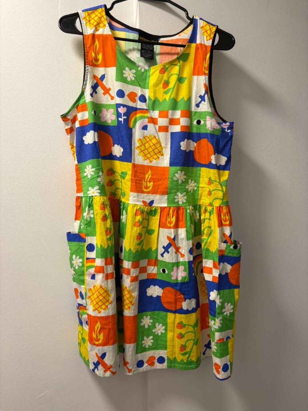 Nooworks XL Gentilhomme Big Pocket Mini Dress EUC
